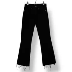 ZARA カットオフフレアデニム