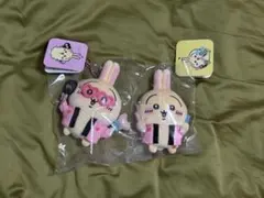 ちいかわ オタ活うさぎマスコット　ペンライト　うちわ