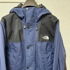 THE NORTH FACE ネイビー ブラック マウンテンパーカー　防風
