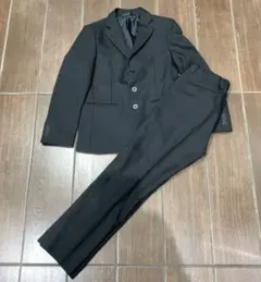 美品 ワンダーファクトリー フォーマル スーツ セット ブラック 長袖 140