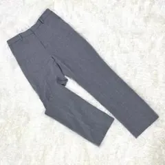 【良品】 ユニクロ⭐️ (M) スラックス ストライプ 伸縮 ビジネス カジュアル