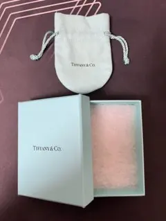 Tiffany & Co. アクセサリー用空箱・巾着袋セット　ティファニー
