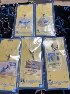 シ*ー様 ⼀番くじ PUPPET SUNSUN G賞 アクリルコレクション5種