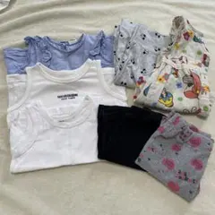 ベビートップス&パンツ 70〜80cm まとめ売り 保育園にも◎