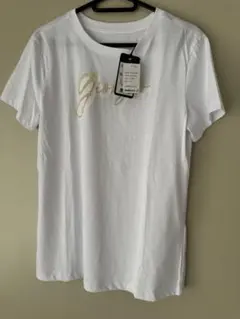 レディース新品未使用タグ付きラインストーンロゴ Tシャツのサムネイル
