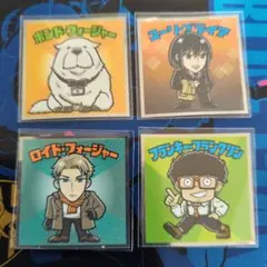 スパイファミリーマンチョコ 4枚セット