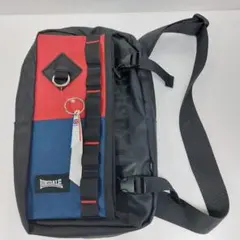 Lonsdale メッセンジャーバッグ 赤・青・黒ショルダーバッグ
