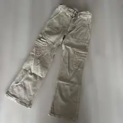 ZARA ベージュ カーゴパンツ 8C/128