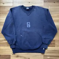 RUSSELL ATHLETIC ネイビー スウェット L