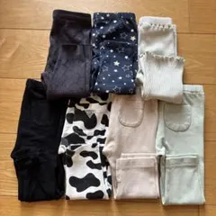 幼児服80cm まとめ売り　レギンスパンツ　7点