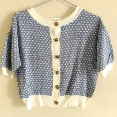 【未使用美品】classicalelf クラシカルエルフ 半袖 サマー カーデ