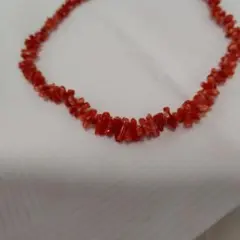 サンゴのネックレス