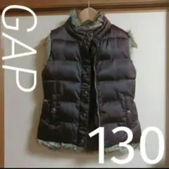 GAP ダウンベスト 130⭐男女OK⭐あったか