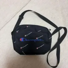 Champion ショルダーバッグ 総柄 ブラック