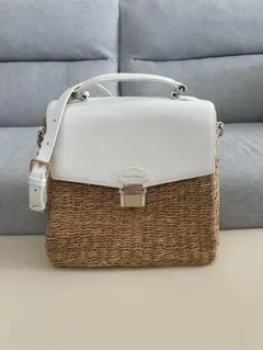 Samantha Tavasa Classyコラボ　かごバッグ　美品
