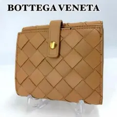 BOTTEGA VENETA 折り財布 イントレチャート ベージュ 925のサムネイル