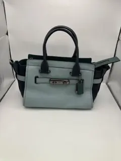 COACHスワッガーバック　ブルー　Y