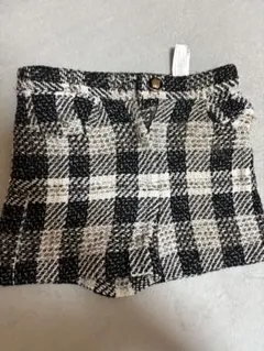 ZARA ツイード チェック ショートパンツ XSのサムネイル