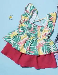 水着 UVカット セパレート水着 BREEZEキッズ 子供 女の子