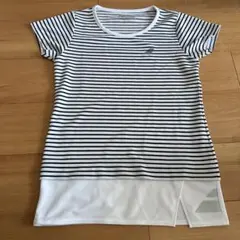 Babolat テニスウェア Tシャツ ボーダー Lサイズのサムネイル