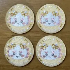 ちいかわ 刺繍缶バッジビスケット2 シーサー　バンダイ