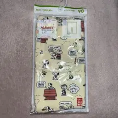 【新品】ユニクロ　7分丈レギンス SNOOPY スヌーピー　90cm イエロー