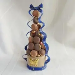 ロイヤルブルーリボンマカロンタワー