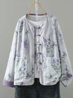 完売品 アンティカ 花柄刺繍 長袖ブラウス アイボリー - メルカリ