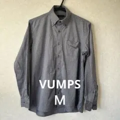 VUMPS ストライプ ボタンダウンシャツ 46