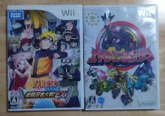 NARUTO 疾風伝 大激闘忍者バトルEX & エキサイト猛マシン　Wiiソフト