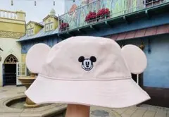 ディズニー ミッキーマウス 耳付き ハット 帽子 ピンク