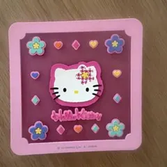 サンリオ　クリアラバーコースター　キティちゃん