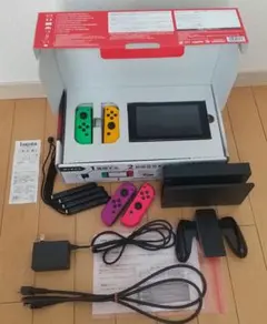 Switch 本体セット、ジャンク品、 ジョイコン2個おまけ付き