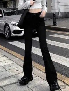 パンツ ブラック lサイズ