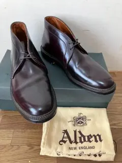 シガーコードバン Alden チャッカブーツ 1313 US7.5 オールデン - メルカリ