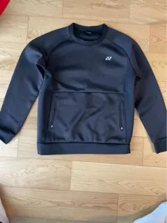 【値下げ】 YONEX ブラック 長袖 スウェット(セットアップ)