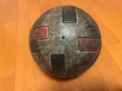 adidas サッカーボール 黒/赤/青