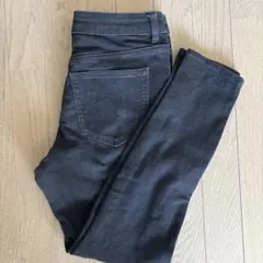 GU スキニーデニム ブラック 73cm