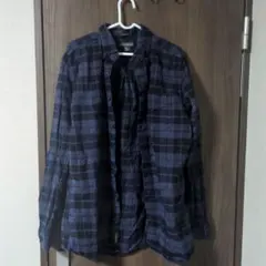 Eddie Bauer ネルシャツ TM ネイビー・チェック