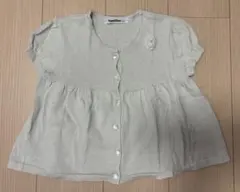 【日本製】familiar カーディガン 120 ラメ