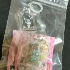 はま寿司　はまっこセット　つながるめじるしチャーム　クロミ　ハンギョドン　2個