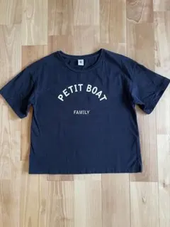 プチバトー コットンTシャツ S ネイビーのサムネイル