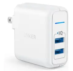 Anker PowerPort 2 Elite USB充電器 24W 2ポート