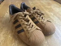 adidas superstar 限定モデル　茶色