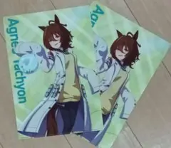 ウマ娘　プリティダービー　アグネスタキオン　ローソンファイル　２枚