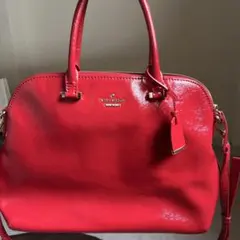 kate spade NEW YORK 2wayバッグ レッドのサムネイル