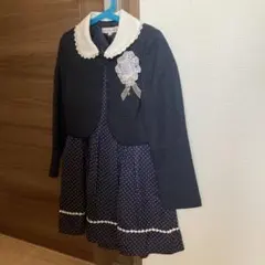 フォーマル　ジャケット付きワンピース130卒園式 入学式 1年生