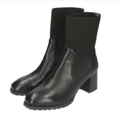 オリエンタルトラフィック ニットソックス ショートブーツ ブラック Lサイズ