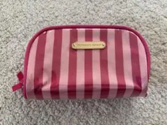 Victoria's Secret ピンクストライプポーチ