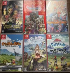Switch ソフト6本まとめ売り
